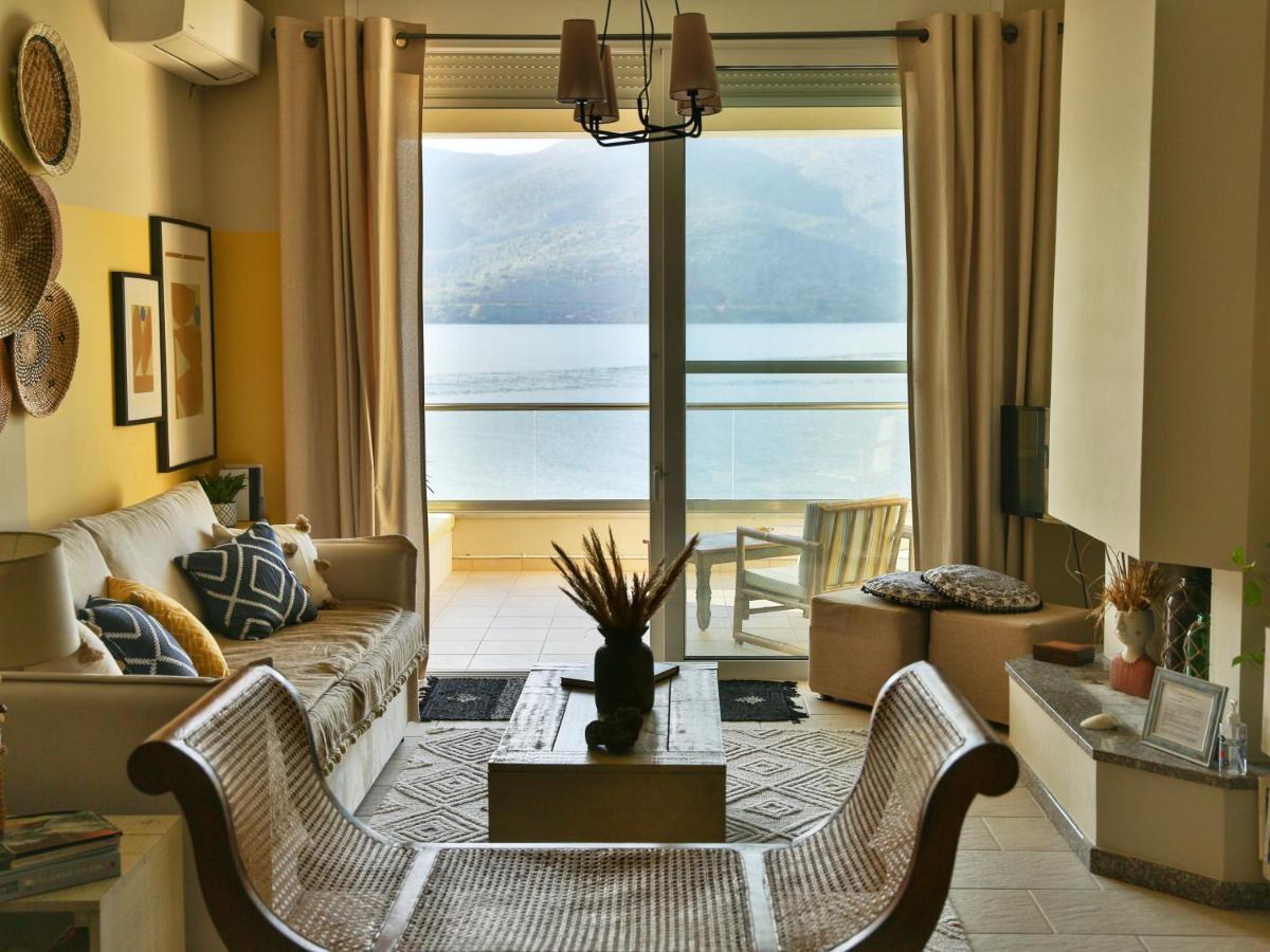 Beach House In Itea-Delphi Exteriér fotografie